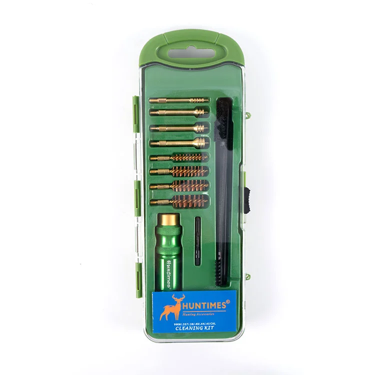 အလူမီနီယမ်အလွိုင်းသေနတ်သန့်ရှင်းရေးကိရိယာအစုံ