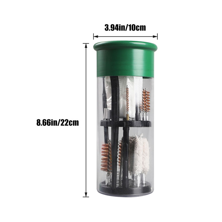 Round Case ရှိ Deluxe MSR သေနတ်သန့်ရှင်းရေးကိရိယာ